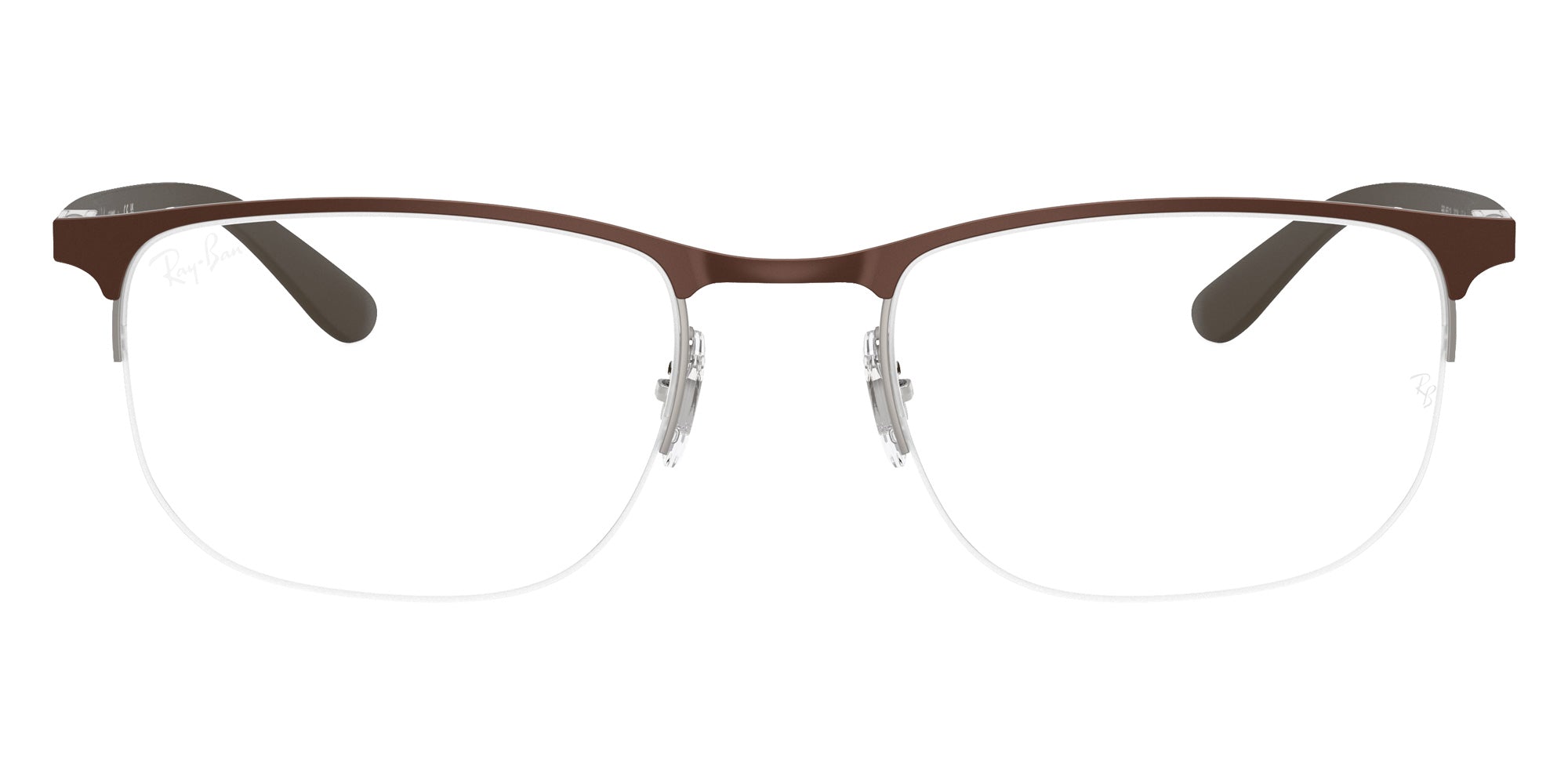 Ray-Ban® RX6513 RX6513 3228 55 Eyeglasses - Sand Brown