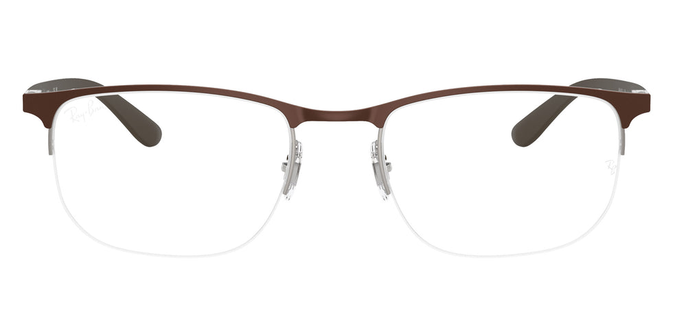 Ray-Ban® RX6513 RX6513 3228 55 Eyeglasses - Sand Brown