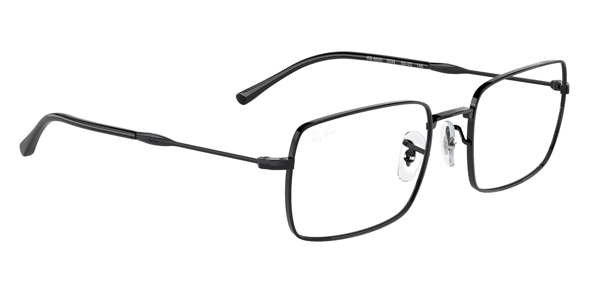 Ray-Ban® RX6520 RX6520 2509 55 Eyeglasses - Black