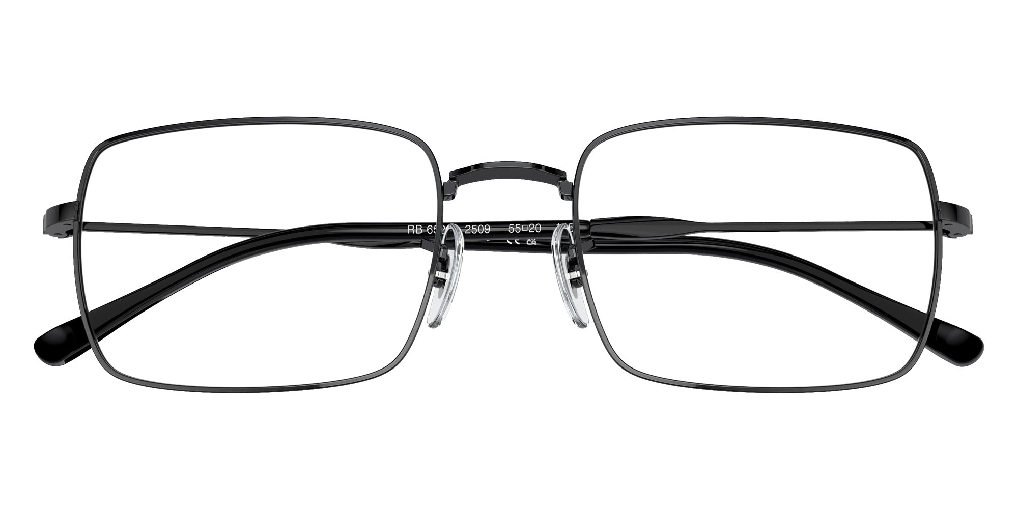 Ray-Ban® RX6520 RX6520 2509 55 Eyeglasses - Black