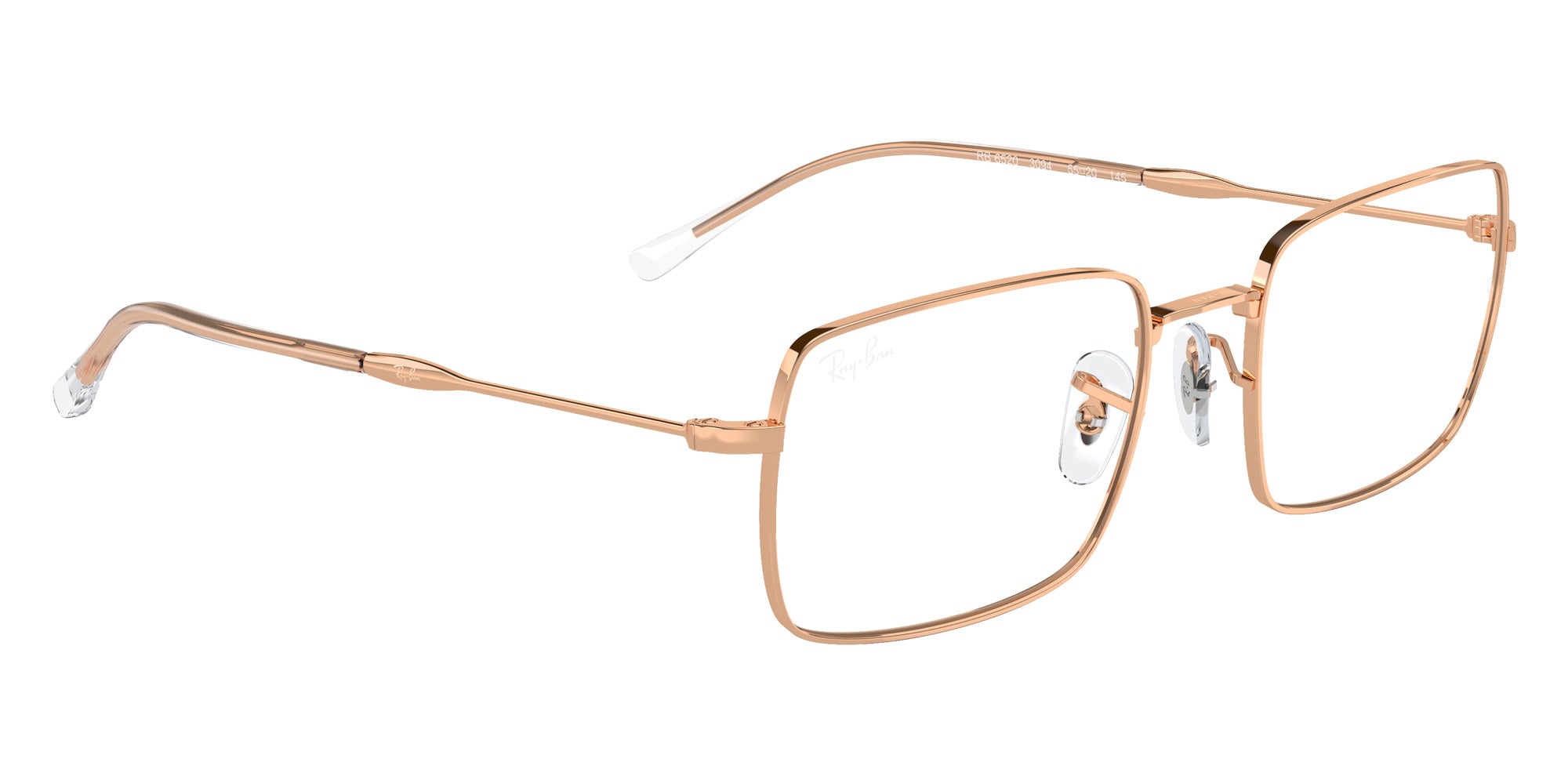 Ray-Ban® RX6520 RX6520 3094 55 Eyeglasses - Rose Gold