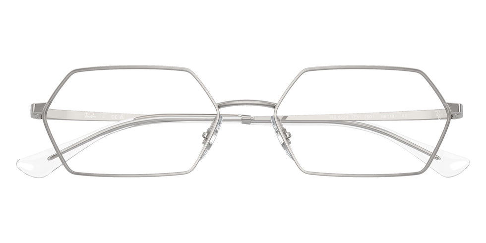 Ray-Ban® RX6528 RX6528 2501 56 Eyeglasses - Silver