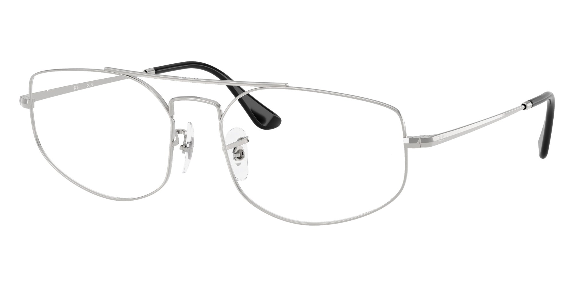 Ray-Ban® RX6545 RX6545 2501 58 Eyeglasses - Silver