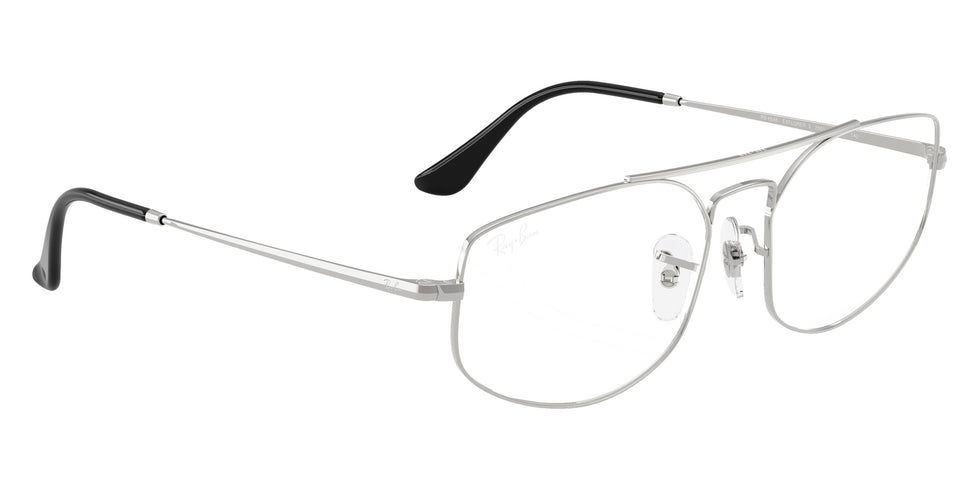 Ray-Ban® RX6545 RX6545 2501 58 Eyeglasses - Silver