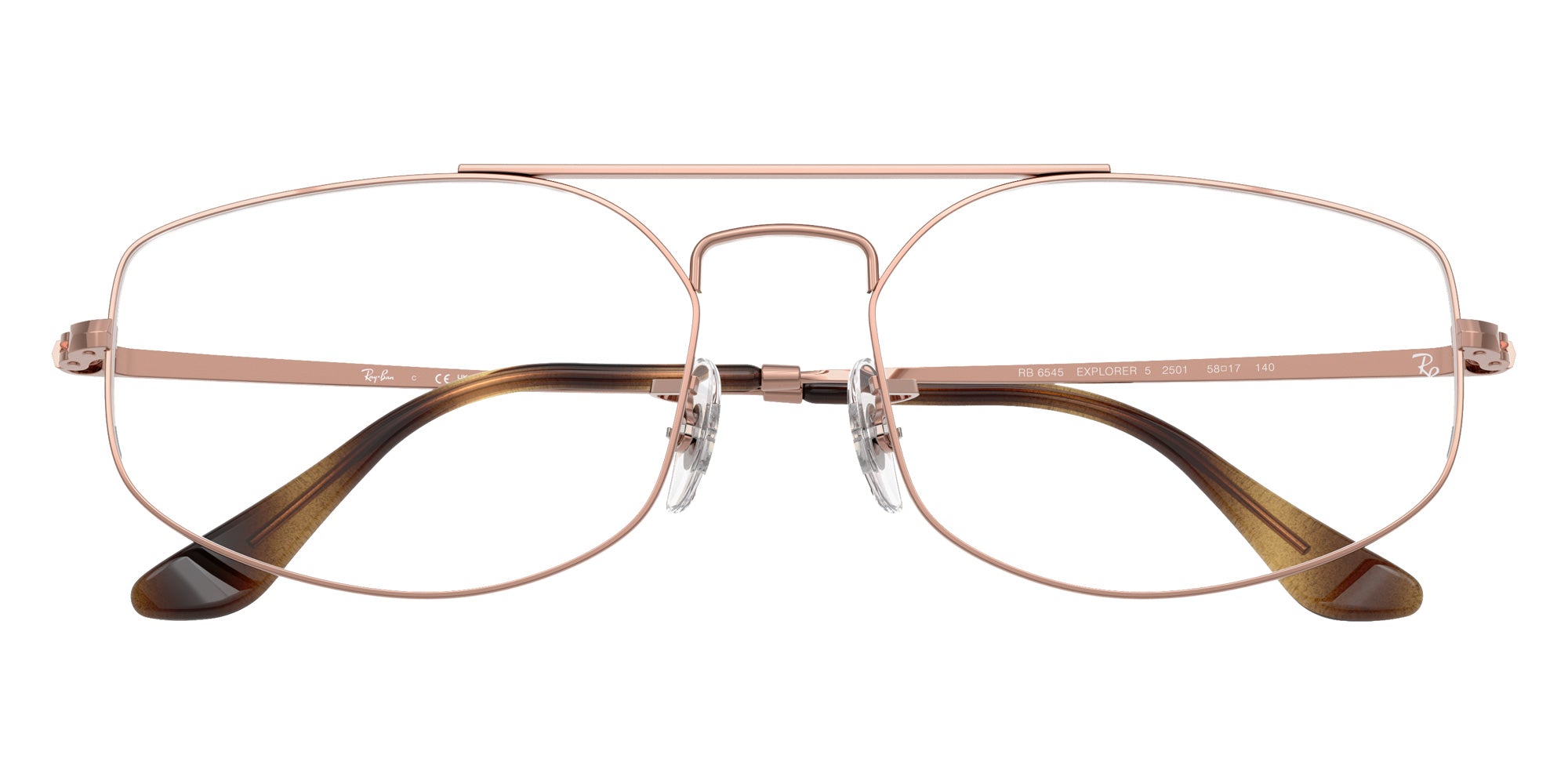 Ray-Ban® RX6545 RX6545 2943 58 Eyeglasses - Copper