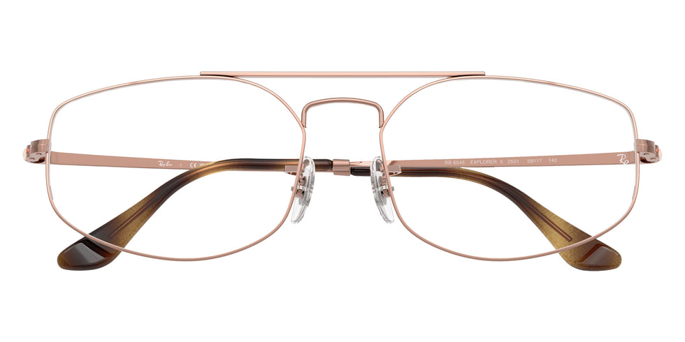 Ray-Ban® RX6545 RX6545 2943 58 Eyeglasses - Copper