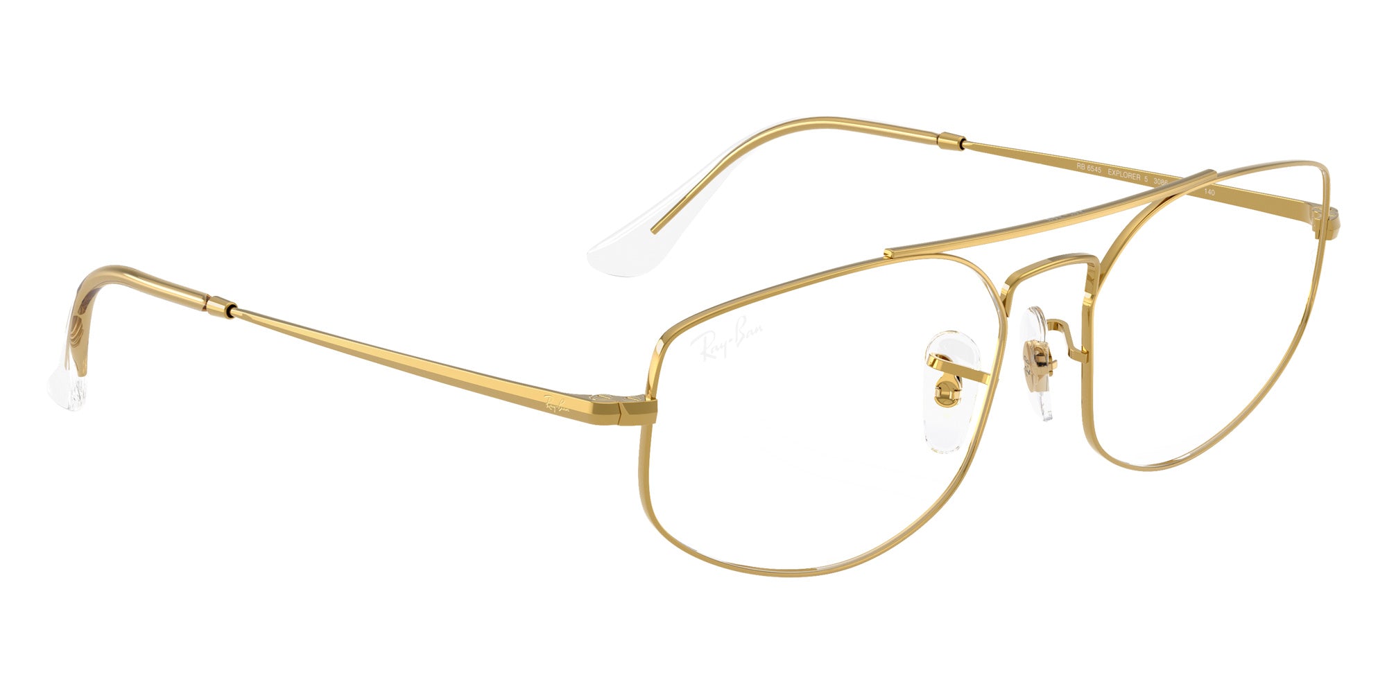 Ray-Ban® RX6545 RX6545 3086 58 Eyeglasses - Legend Gold