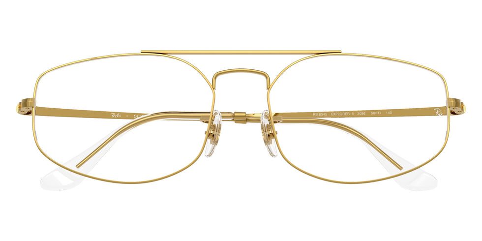 Ray-Ban® RX6545 RX6545 3086 58 Eyeglasses - Legend Gold