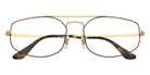 Ray-Ban® RX6545 RX6545 3188 58 Eyeglasses - Matte Arista Gold