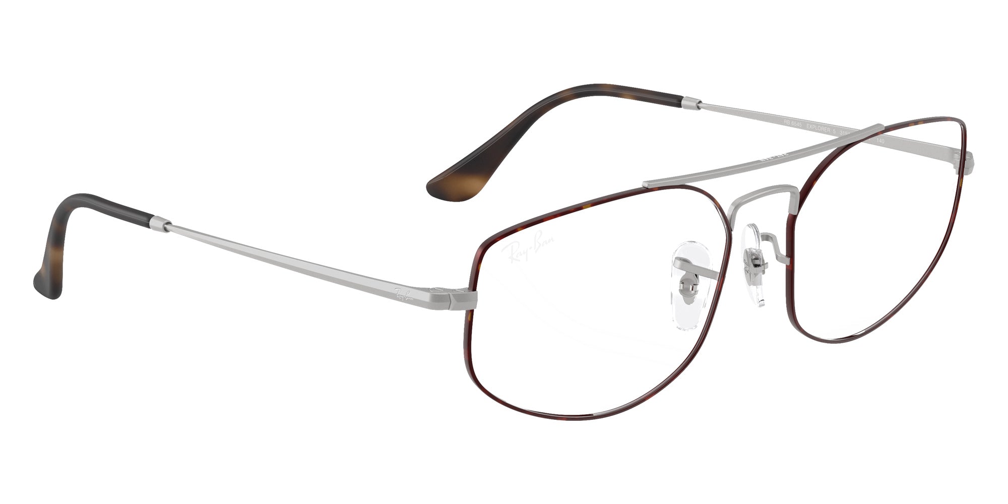 Ray-Ban® RX6545 RX6545 3194 58 Eyeglasses - Matte Silver