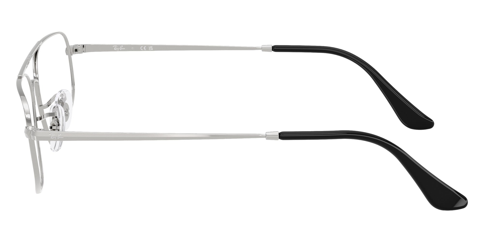 Ray-Ban® RX6550 RX6550 2501 56 Eyeglasses - Silver
