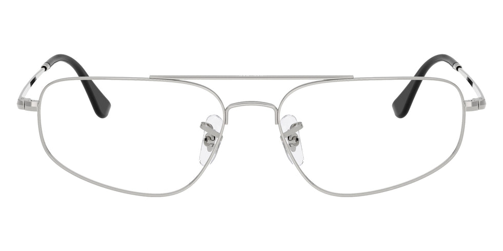 Ray-Ban® RX6550 RX6550 2501 56 Eyeglasses - Silver