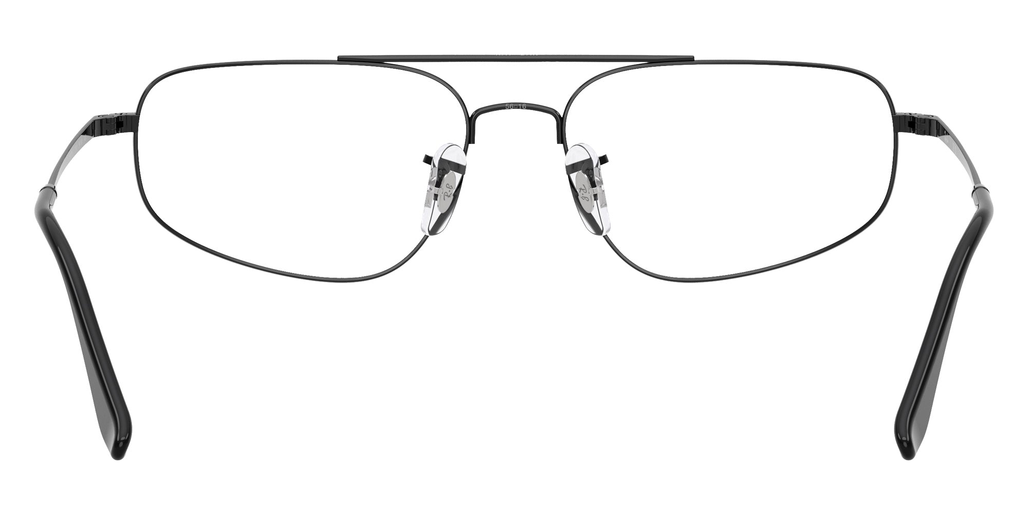 Ray-Ban® RX6550 RX6550 2509 56 Eyeglasses - Black