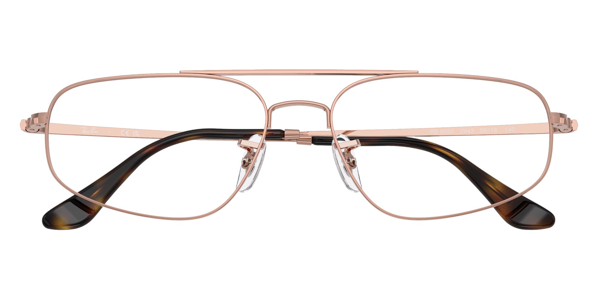Ray-Ban® RX6550 RX6550 2943 56 Eyeglasses - Copper