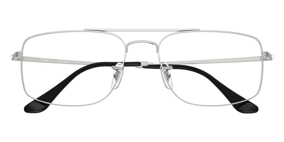 Ray-Ban® RX6579 RX6579 2501 58 Eyeglasses - Silver