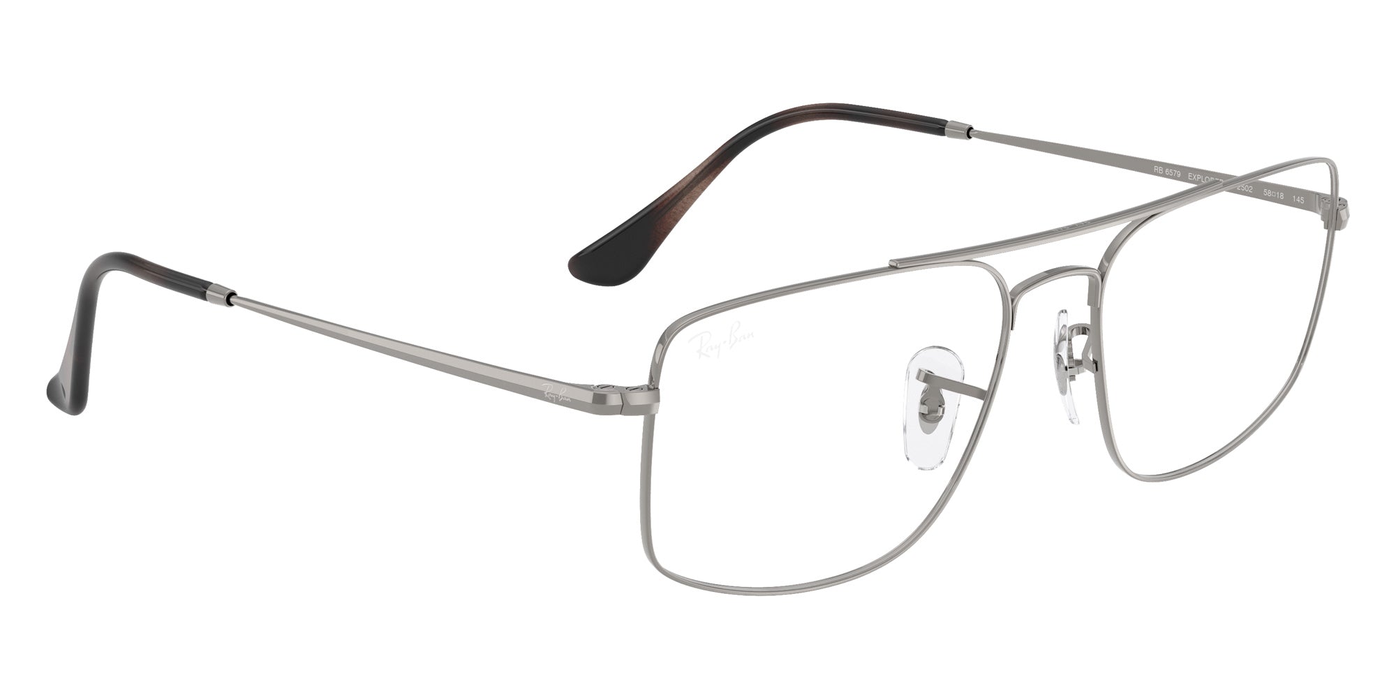 Ray-Ban® RX6579 RX6579 2502 58 Eyeglasses - Gunmetal