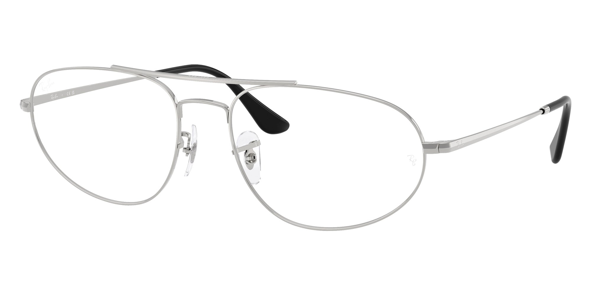 Ray-Ban® RX6645 RX6645 2501 60 Eyeglasses - Silver
