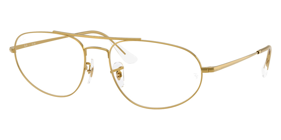 Ray-Ban® RX6645 RX6645 3086 57 Eyeglasses - Legend Gold