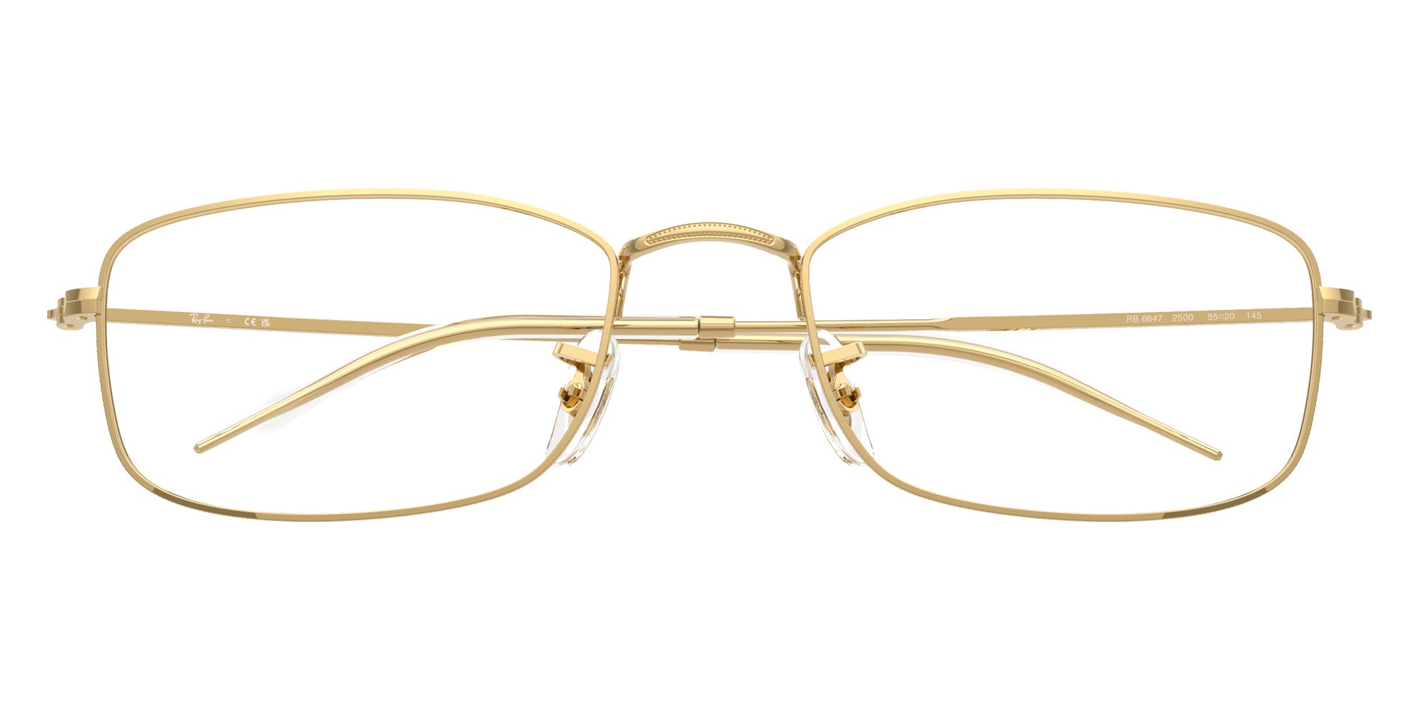 Ray-Ban® RX6647 RX6647 2500 55 Eyeglasses - Arista Gold