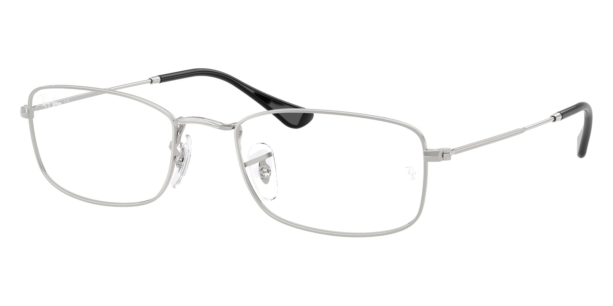 Ray-Ban® RX6647 RX6647 2501 55 Eyeglasses - Silver