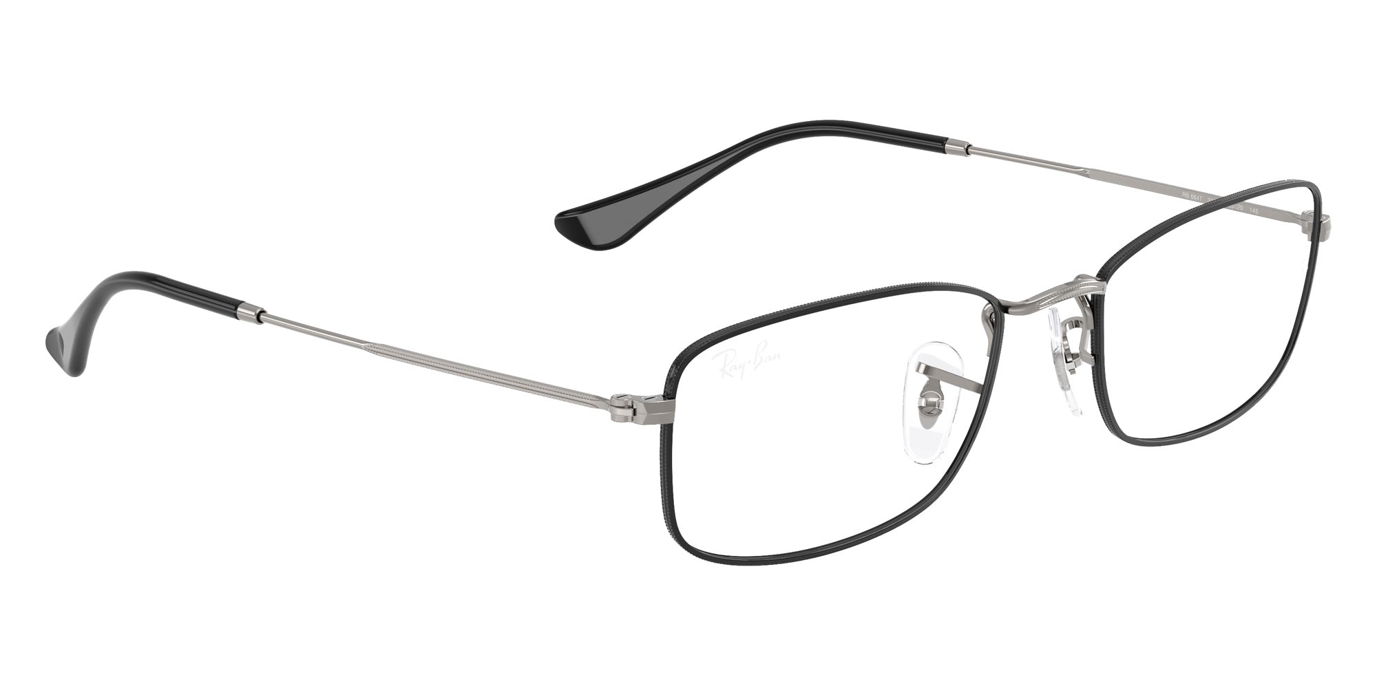 Ray-Ban® RX6647 RX6647 3179 53 Eyeglasses - Gunmetal