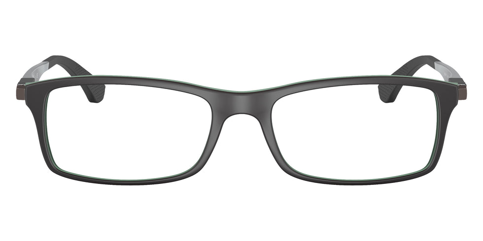 Ray-Ban® RX7017 RX7017 5197 54 Eyeglasses - Black On Green