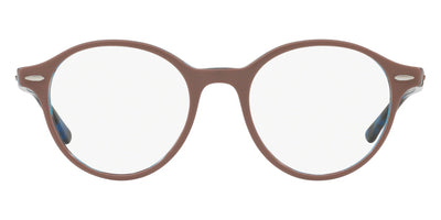 Ray-Ban® DEAN 0RX7118 RX7118 5715 48 - Light Brown On Havana Blue Eyeglasses
