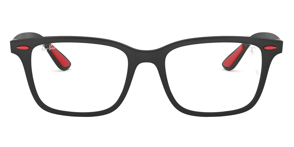 Ray-Ban® SCUDERIA FERRARI COLLECTION 0RX7144M RX7144M F602 53 - Matte Black Eyeglasses