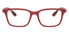 Ray-Ban® Scuderia Ferrari Collection RX7144M RX7144M F628 53 - Matte Red Eyeglasses