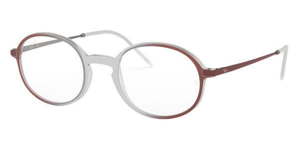 Ray-Ban® RX7153 RX7153 5792 50 Eyeglasses - Bordeaux