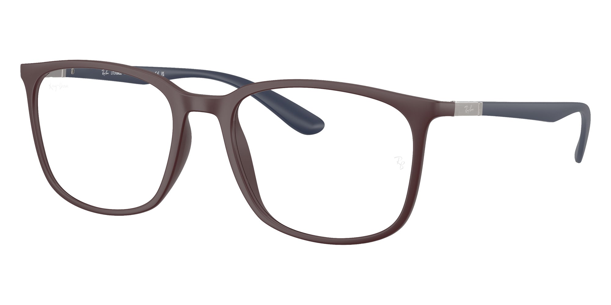 Ray-Ban® RX7199 RX7199 8444 54 Eyeglasses - Matte Dark Blue