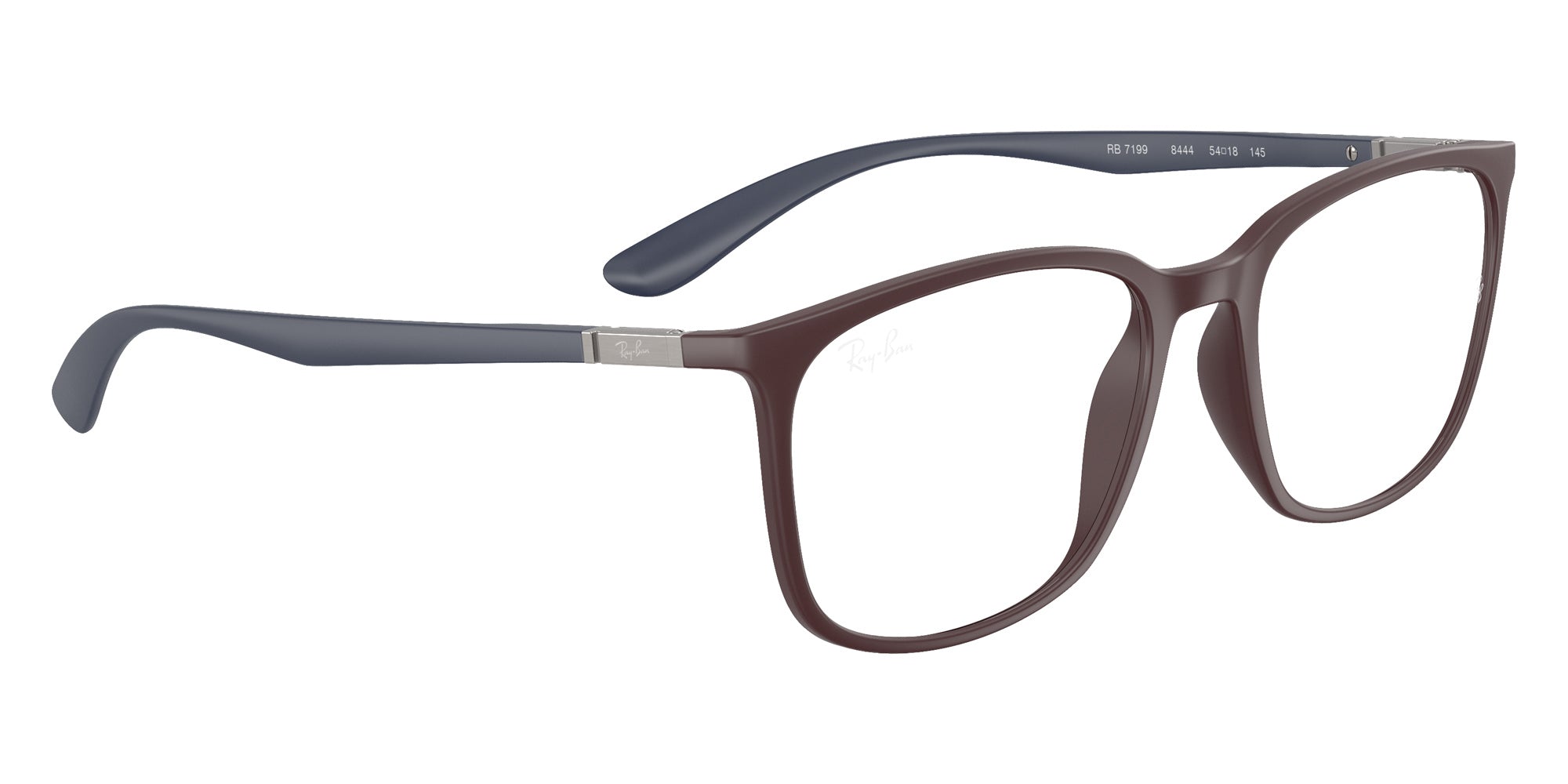 Ray-Ban® RX7199 RX7199 8444 54 Eyeglasses - Matte Dark Blue