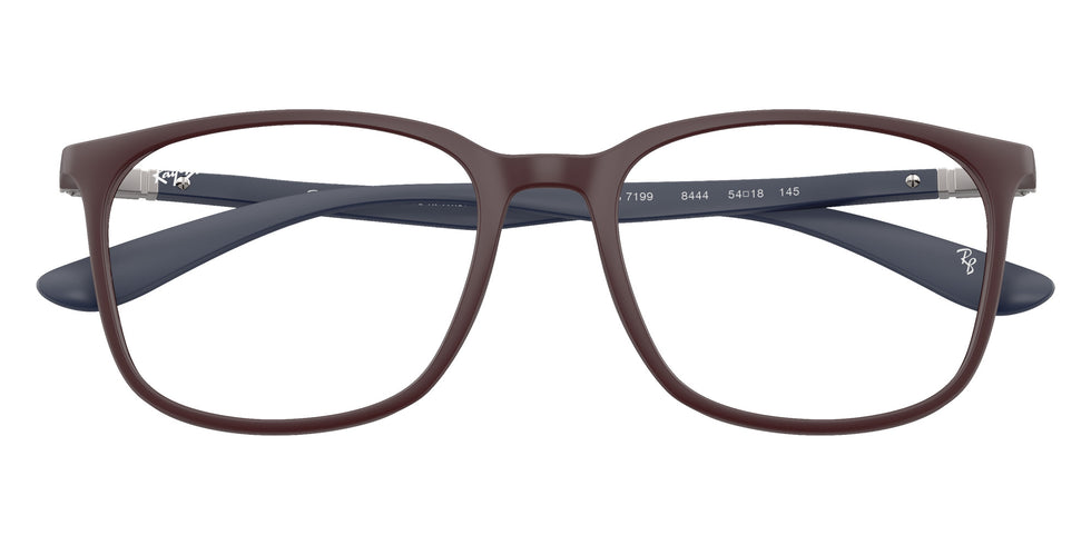 Ray-Ban® RX7199 RX7199 8444 54 Eyeglasses - Matte Dark Blue