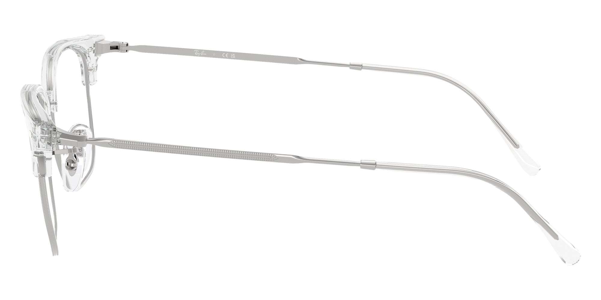 Ray-Ban® RX7216 RX7216 2001 53 Eyeglasses - Silver