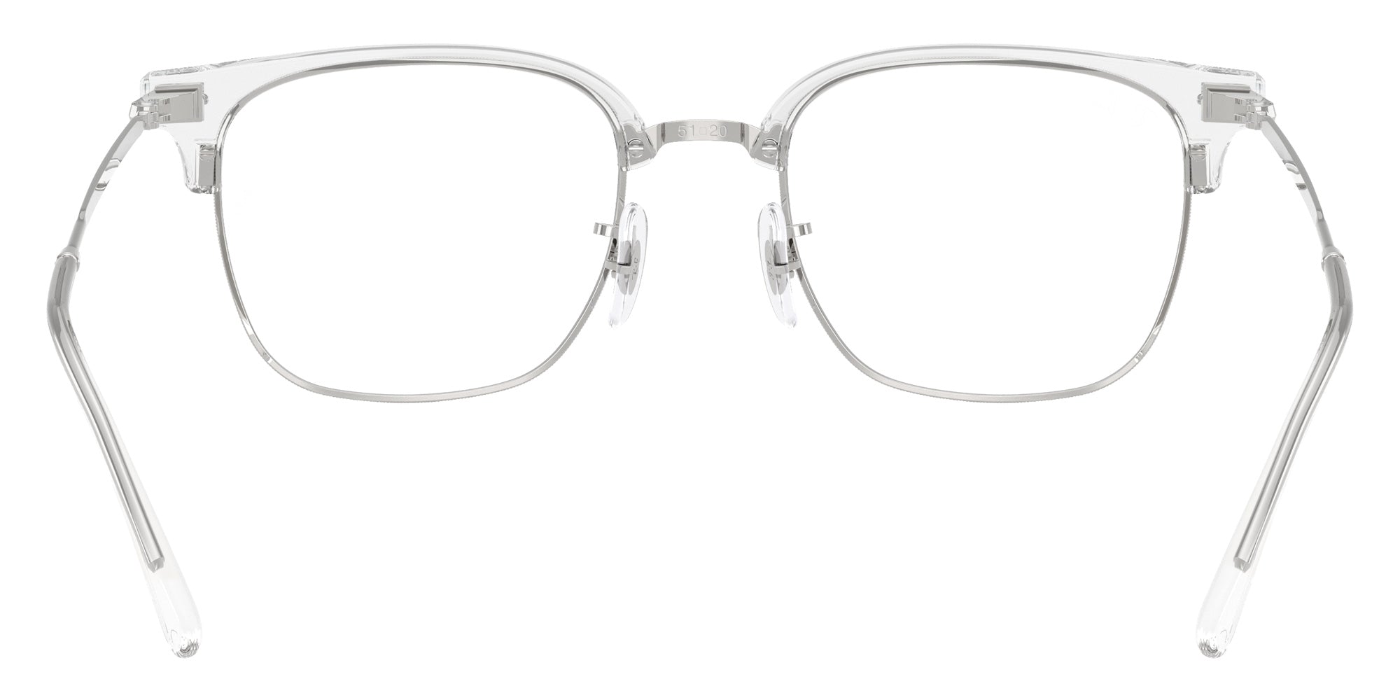 Ray-Ban® RX7216 RX7216 2001 53 Eyeglasses - Silver