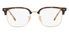 Ray-Ban® New Clubmaster RX7216 RX7216 8208 49 - Green on Black Eyeglasses