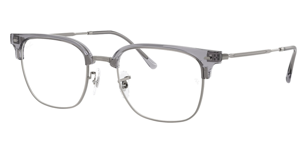 Ray-Ban® RX7216 RX7216 8470 53 Eyeglasses - Gunmetal