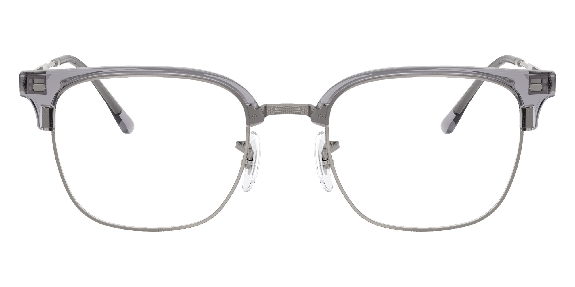 Ray-Ban® RX7216 RX7216 8470 53 Eyeglasses - Gunmetal