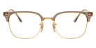 Ray-Ban® RX7216 RX7216 8471 53 Eyeglasses - Gold