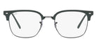 Ray-Ban® New Clubmaster RX7216F RX7216F 8209 53 - Bordeaux on Rose Gold Eyeglasses
