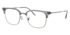 Ray-Ban® RX7216F RX7216F 8470 53 Eyeglasses - Gunmetal