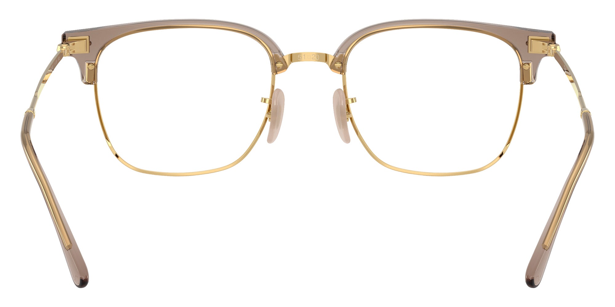 Ray-Ban® RX7216F RX7216F 8471 53 Eyeglasses - Gold