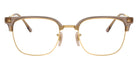 Ray-Ban® RX7216F RX7216F 8471 53 Eyeglasses - Gold