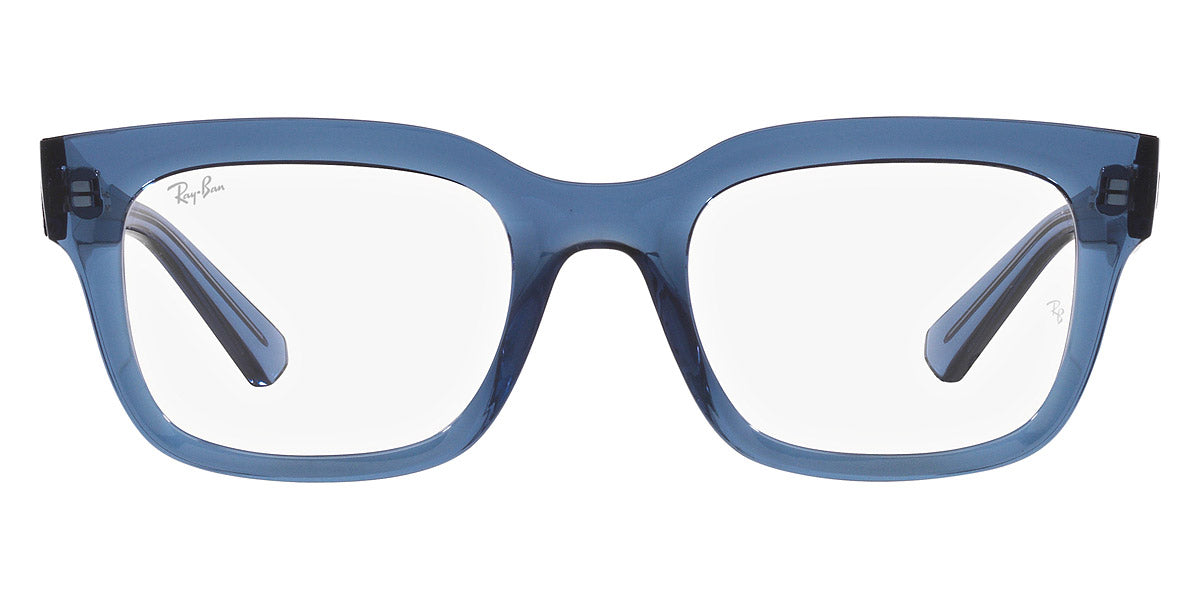 Ray-Ban® Chad RX7217 RX7217 8265 54 - Transparent Red Eyeglasses