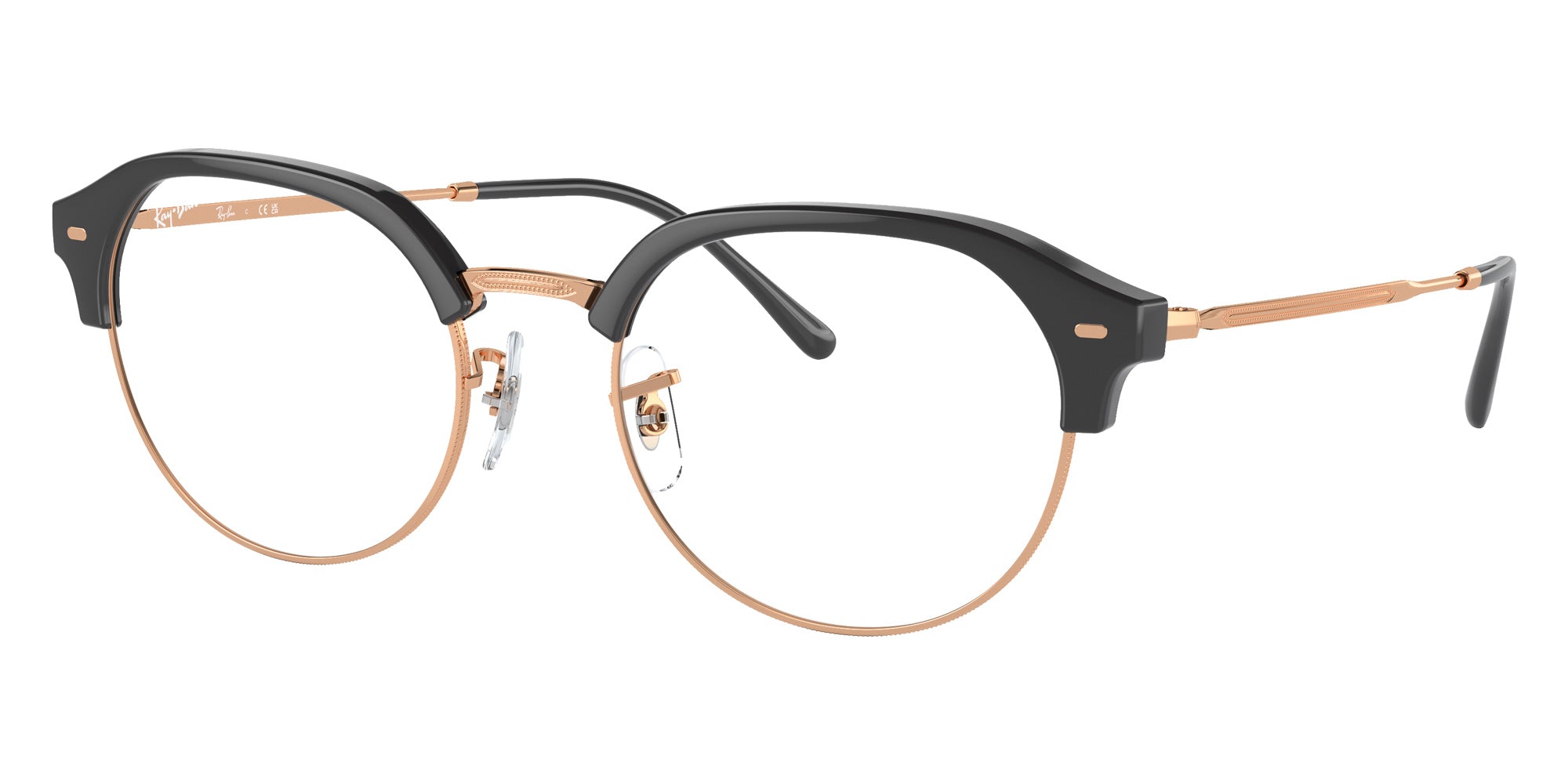 Ray-Ban® RX7229 RX7229 8322 53 Eyeglasses - Rose Gold