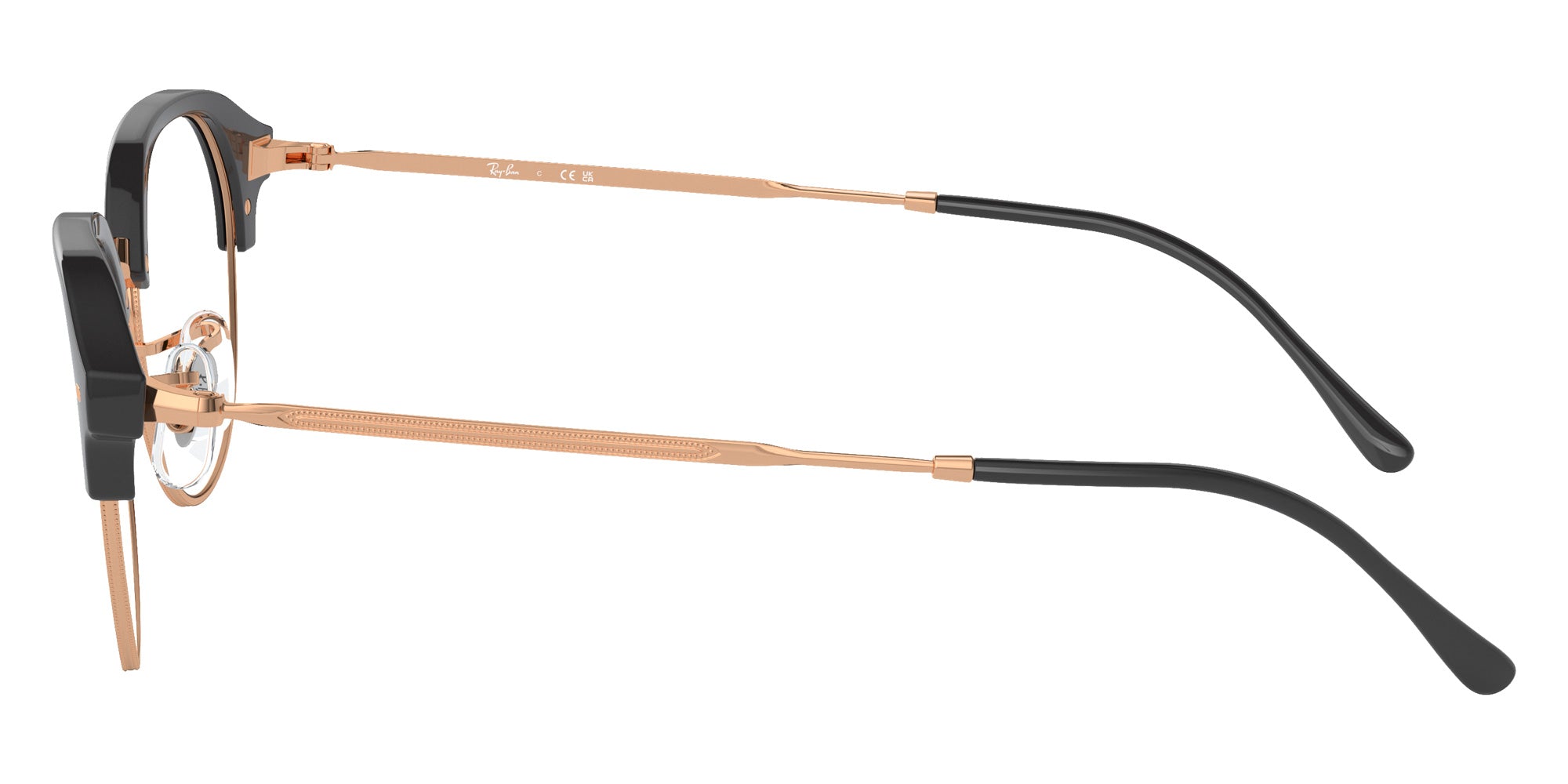 Ray-Ban® RX7229 RX7229 8322 53 Eyeglasses - Rose Gold