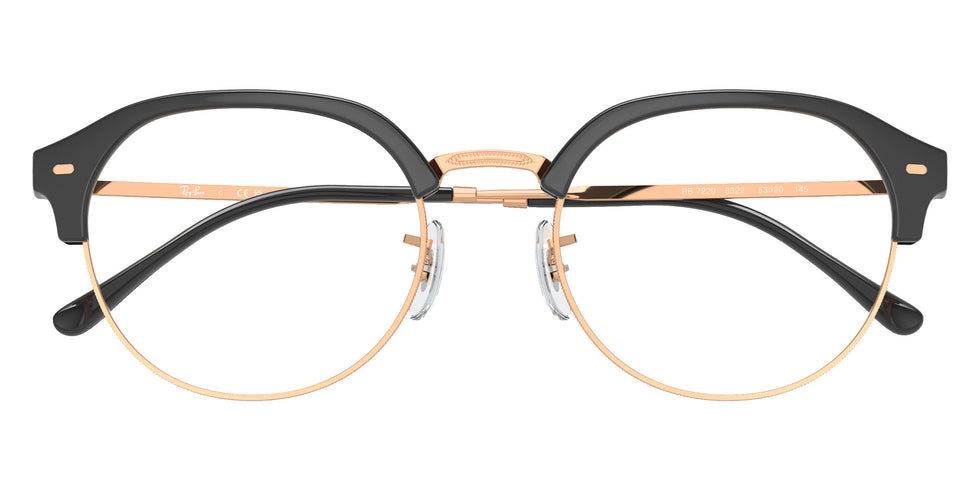 Ray-Ban® RX7229 RX7229 8322 53 Eyeglasses - Rose Gold