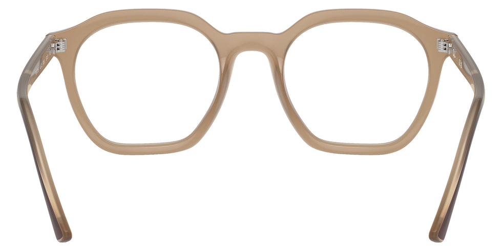 Ray-Ban® RX7238 RX7238 8355 52 Eyeglasses - Brown On Tortledove