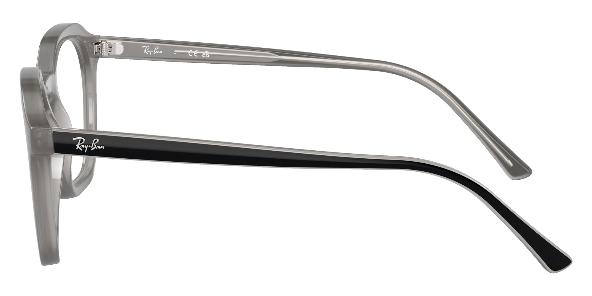 Ray-Ban® RX7238F RX7238F 8354 52 Eyeglasses - Black