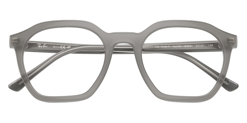 Ray-Ban® RX7238F RX7238F 8354 52 Eyeglasses - Black